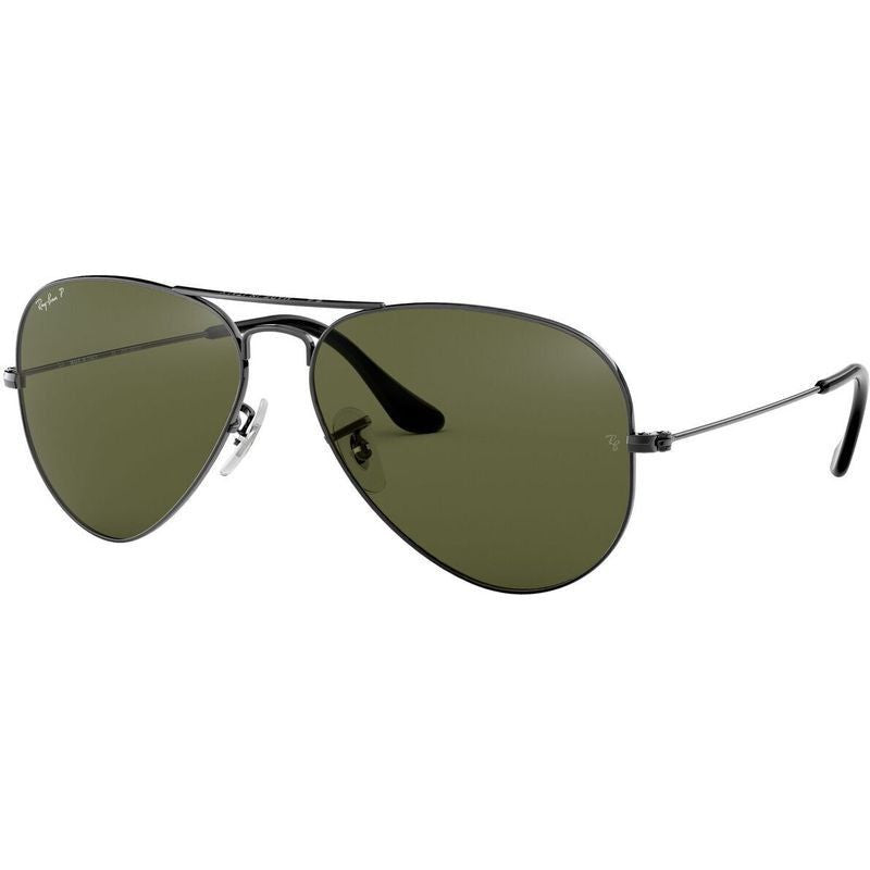 Ray-Ban RB3025Aviator Gunmetal / Green Classic G-15 Polarised Lenses