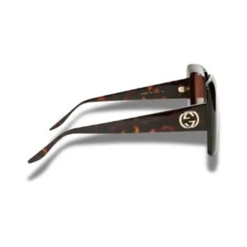 Gucci GG0896S-002 Havana Sunglasses – Brown Lenses, Spring/Summer 2021 Collection