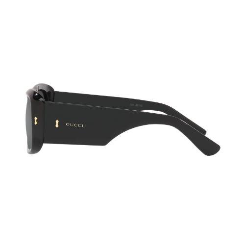 Gucci GG1080S Black Rectangle Sunglasses – Iconic GG Emblem