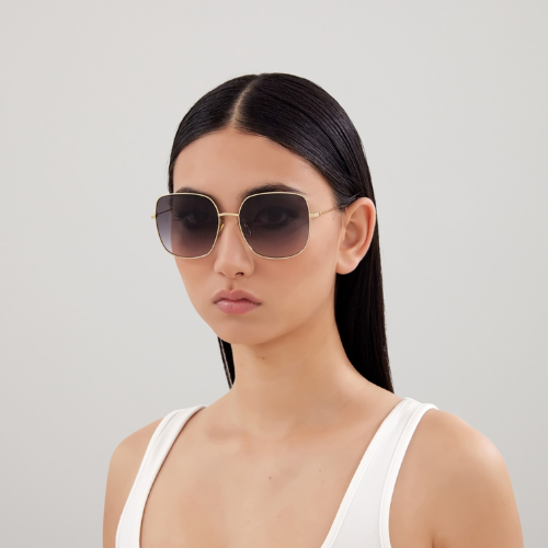 Gucci GG1195SK-001 Sunglasses – Black Frame with Grey Gradient Lenses | Gucci Logo Collection