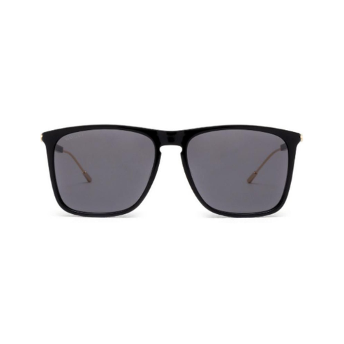 Gucci GG1269S 001 Men's Sunglasses – Black Acetate Frame with Grey Lenses