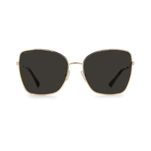 Jimmy Choo Gold Metal Sunglasses – Elegant Grey Lens Design