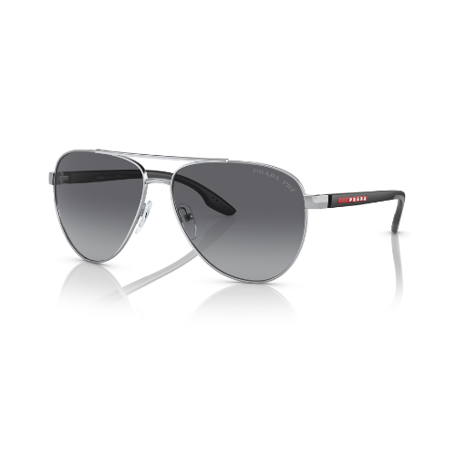 PRADA LINEA ROSSA 0PS 52YS SILVER